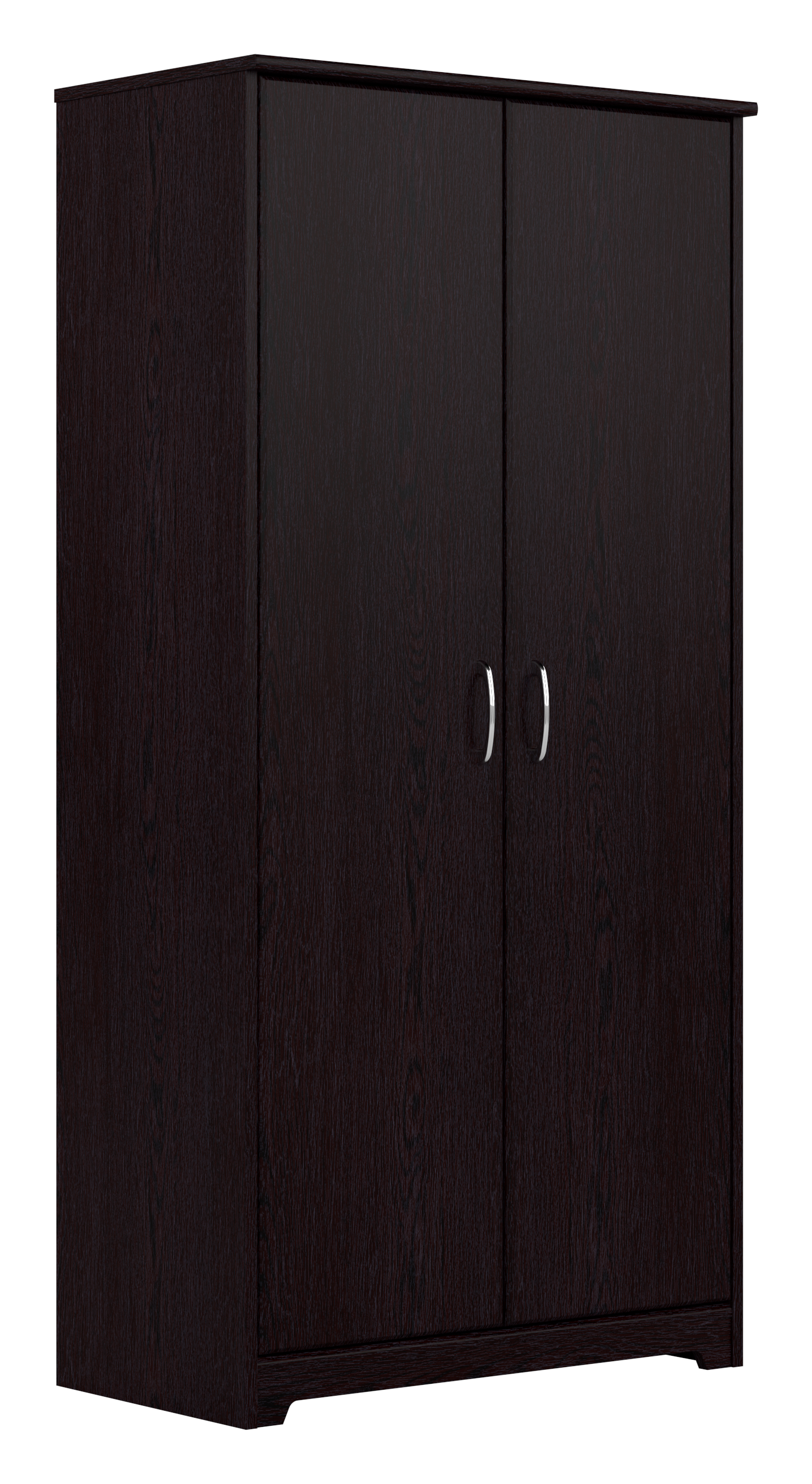 Shop Bush Furniture Cabot Tall Storage Cabinet with Doors 02 WC31899 #color_espresso oak