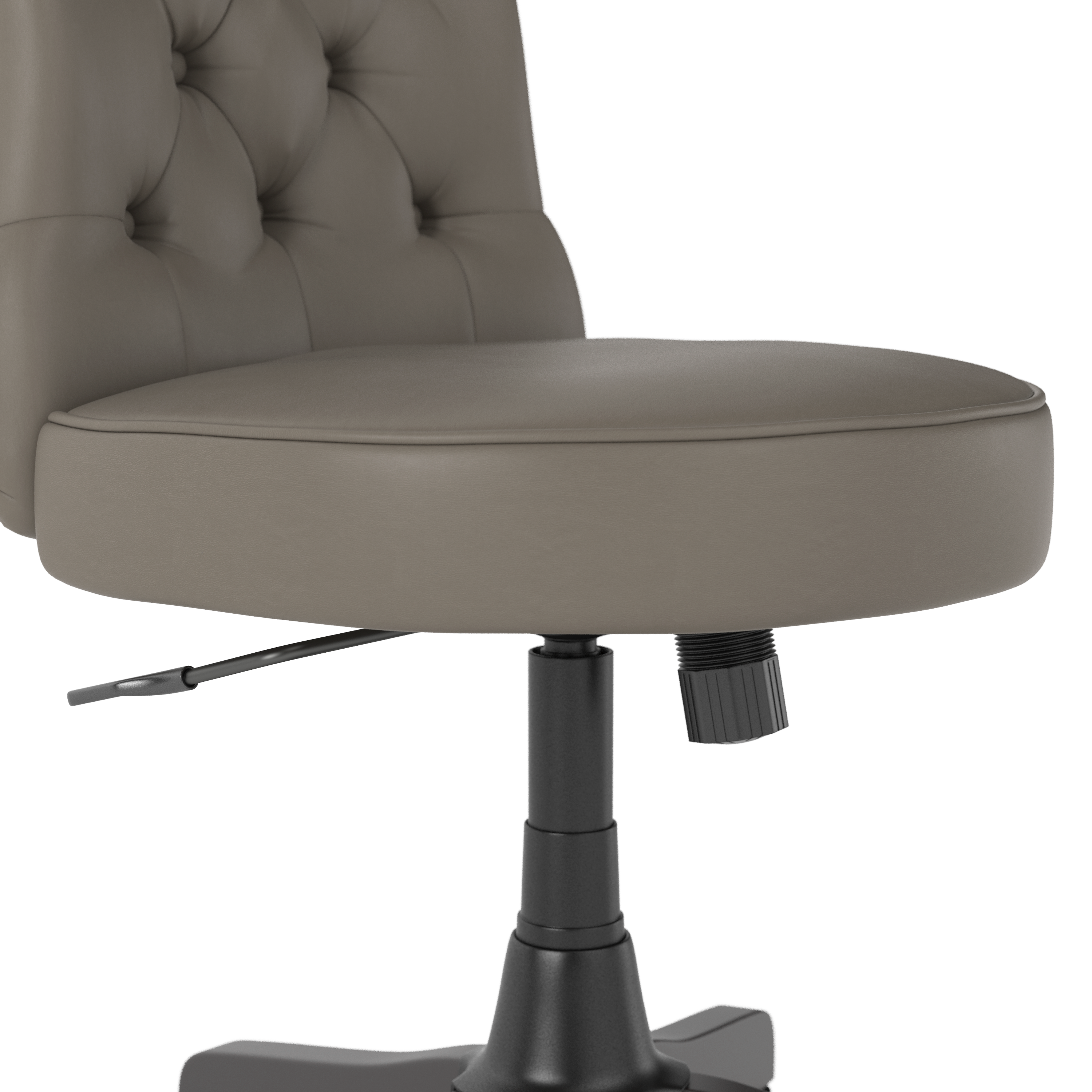 Shop Bush Business Furniture Arden Lane Mid Back Tufted Office Chair 04 CH2301WGL-03 #color_washed gray leather