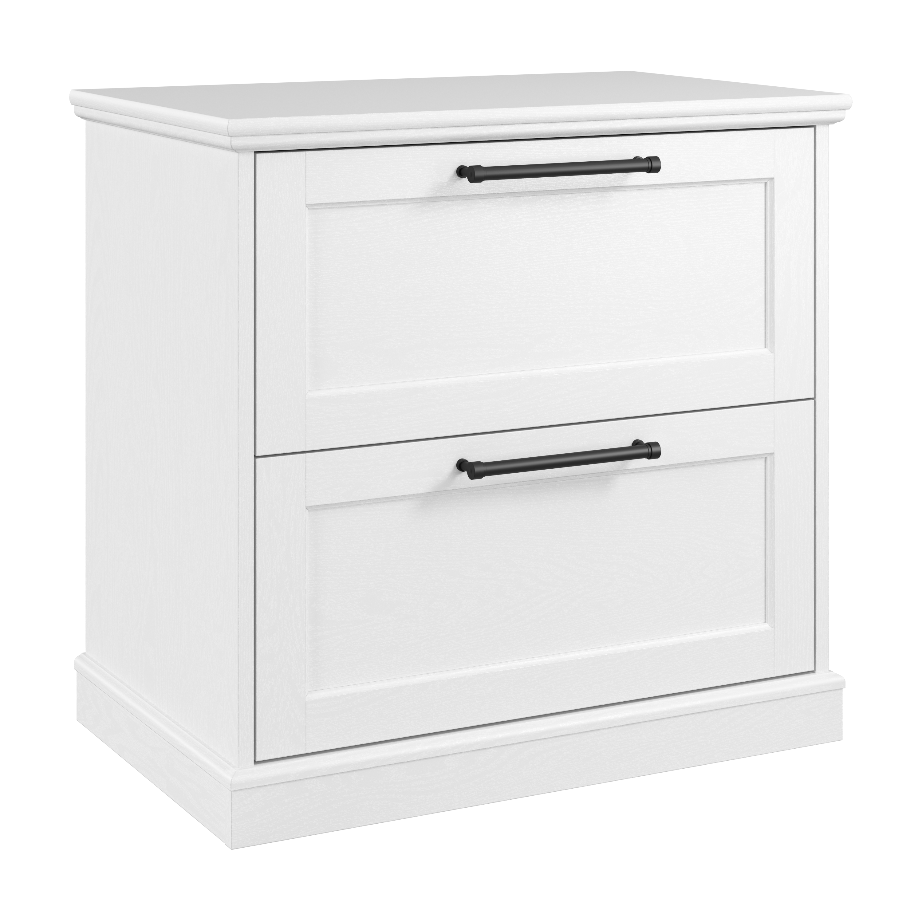 Shop Bush Furniture Westbrook 2 Drawer Lateral File Cabinet 02 WBF132WAS-03 #color_white ash